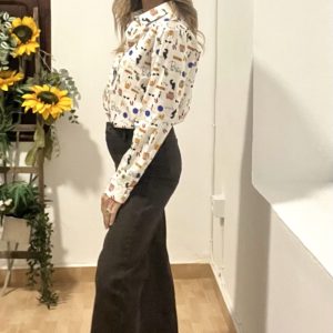 Camisa  print valentina
