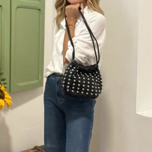 Bolso tachas polipiel