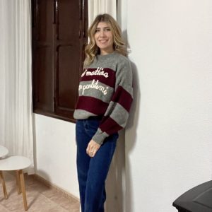 Jersey rayas con mensaje