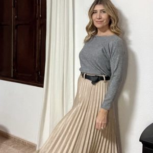 Jersey basic color gris