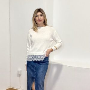 Jersey Bianca blanco