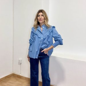 Camisa bordados Blue