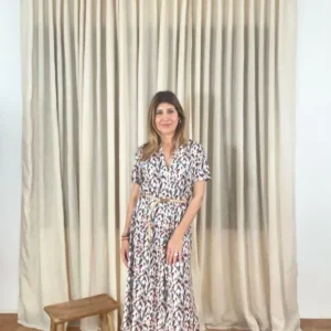 Vestido Largo Ethereal – Estampado Floral