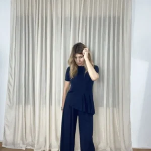 Conjunto de Punto "Night Blue" – Sofisticación y Confort
