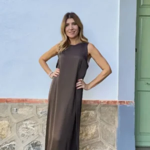 Vestido Clara marrón