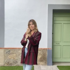 Blaiser rayas oversize